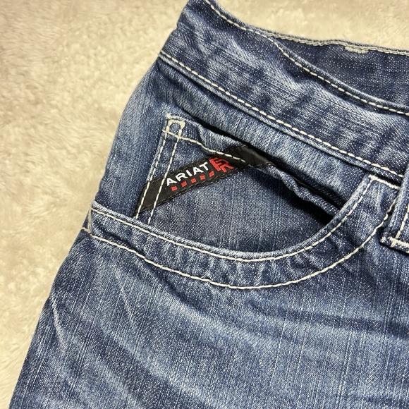 Ariat FR Jeans Mens 30x30 Flame Resistant M4 Relaxed Boot-Lot Of 2-"Read" - Picture 2 of 16